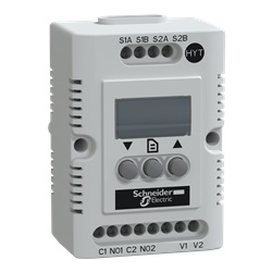 Igrotermostato elettronico display 9-30V controllo umidità ambienti interni