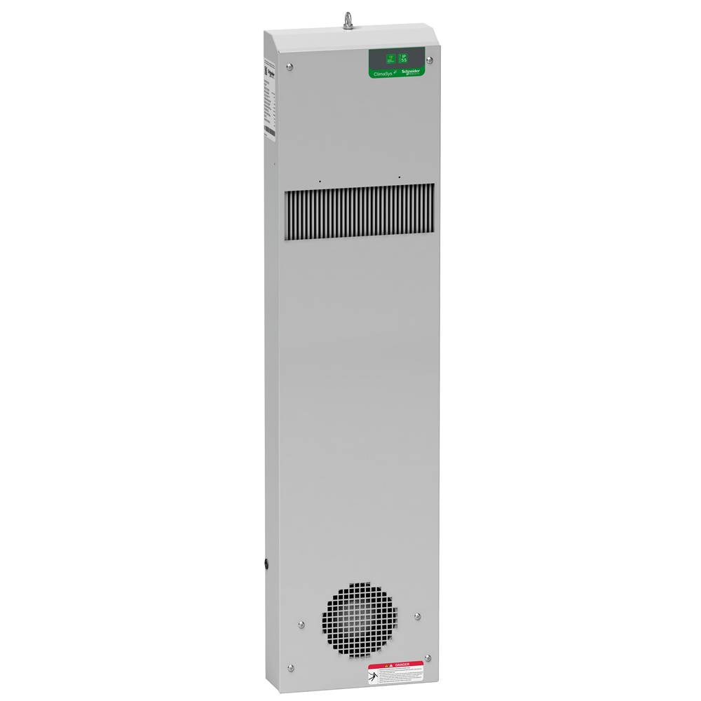 Scambiatore laterale aria-aria 80W/K 230V 50/60Hz per ventilazione efficiente