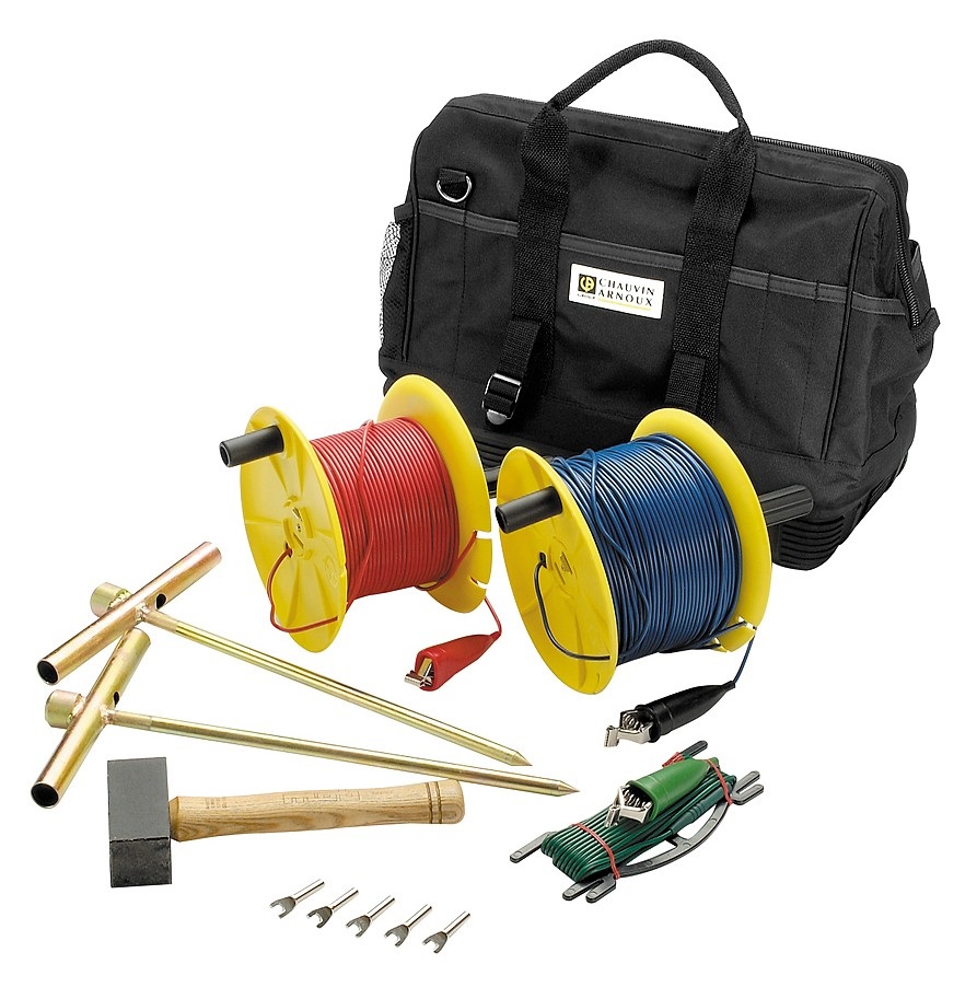 KIT TERRA 3P (50MT) CON BORSA2X50M, 1X10 2 P.