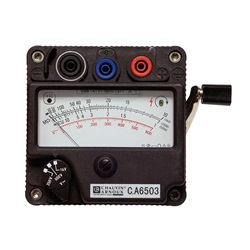 C.A 6503 MEGAOHMETRO ANALOGICO1000 VDC