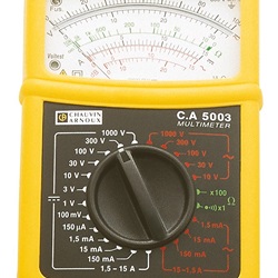 CA 5003 MULTIMETRO ANALOGICO ANTIURTO 1000V - 15 A