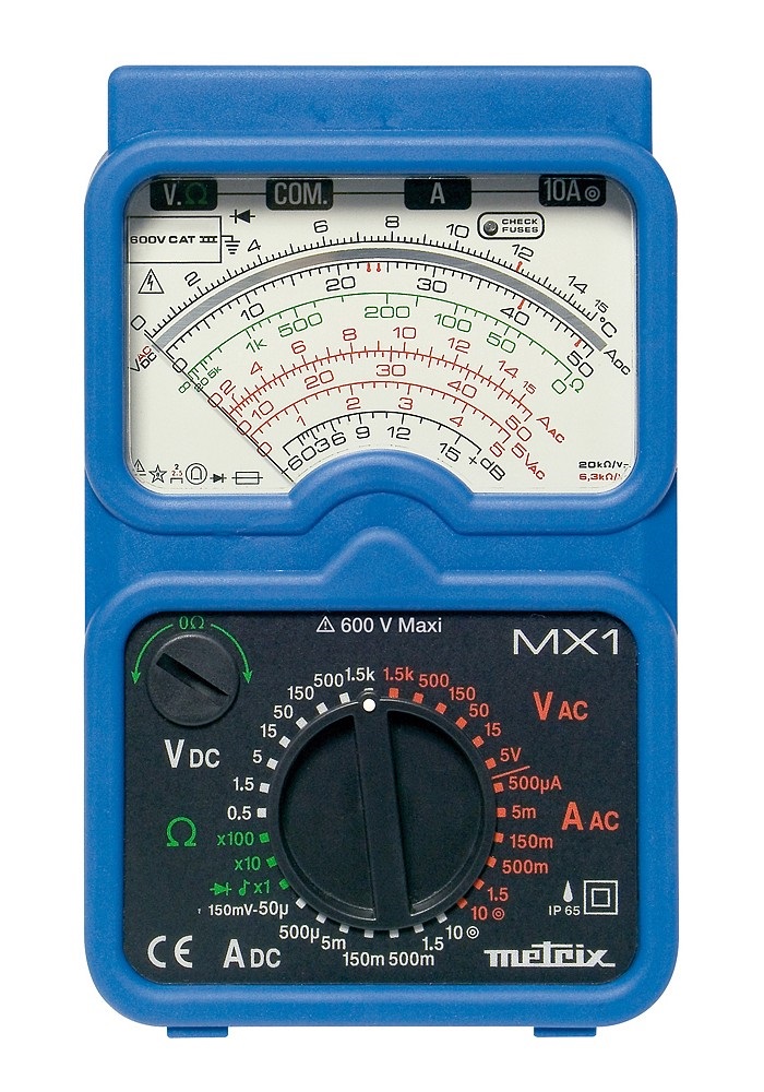 MX1 MULTIMETRO ANALOGICO IP65 ANTIURTO