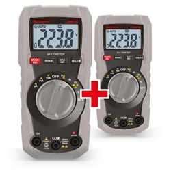 KIT 2X1 MULTIMETRO DIGITALE 2X1 DMM5X