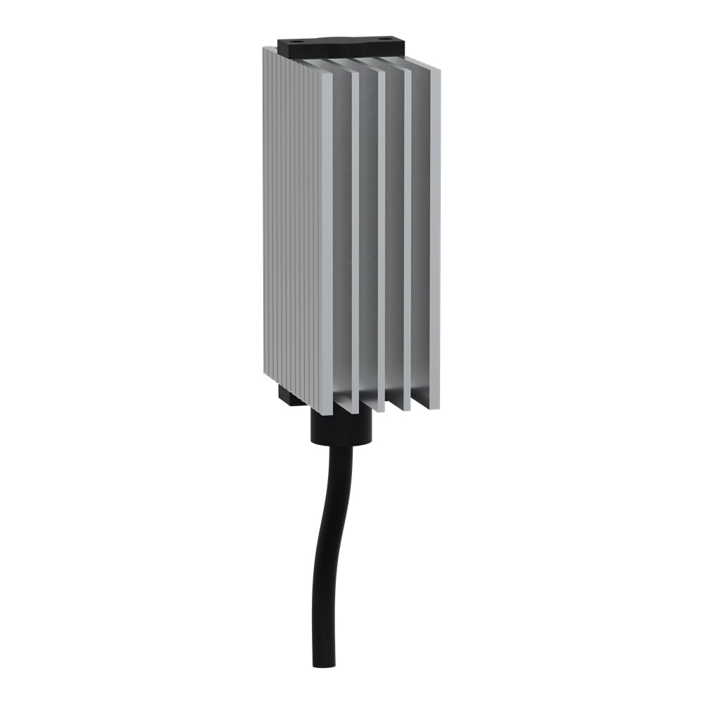 Resistenza anticondensa 20W 12-24V DC con sonda termica PTC per montaggio guida DIN IP20