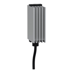 Resistenza anticondensa 20W 12-24V DC con sonda termica PTC per montaggio guida DIN IP20