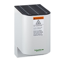 Resistenza anticondensa ClimaSys 50W 12-24V DC con sonda termica PTC per montaggio guida DIN IP20