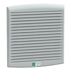 Ventilatore 24V DC 188 m3/h 7035 grigio con filtro IP54 raffreddamento efficiente