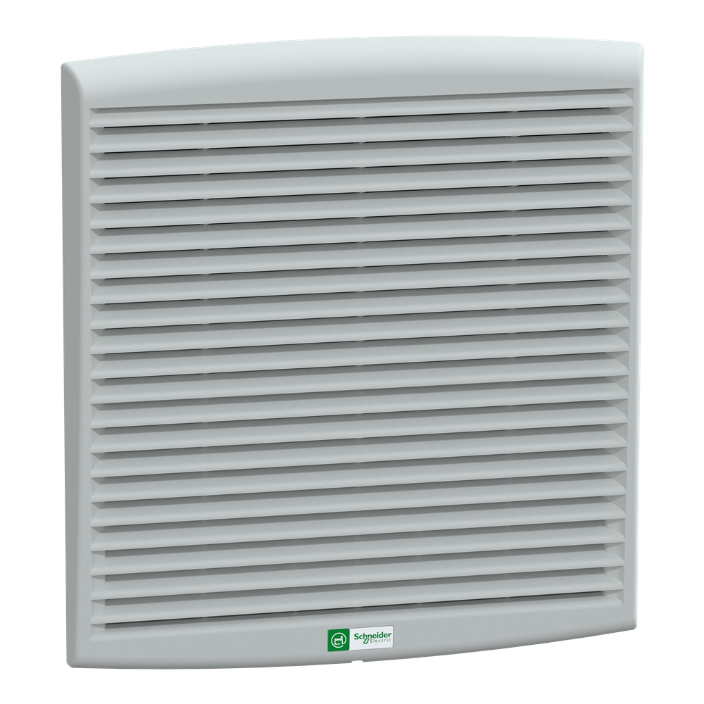 Ventilatore assiale ClimaSys CV 562 m3/h 230V protezione IP54 griglia ASA PC grigio RAL 7035 uso industriale