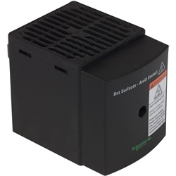 Resistenza elettrica 170W 230V AC con ventilazione per gestione termica armadi elettrici ClimaSys