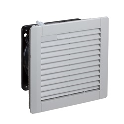 Ventilatore assiale EMC 130 m3/h con filtro IP54 per armadi elettrici