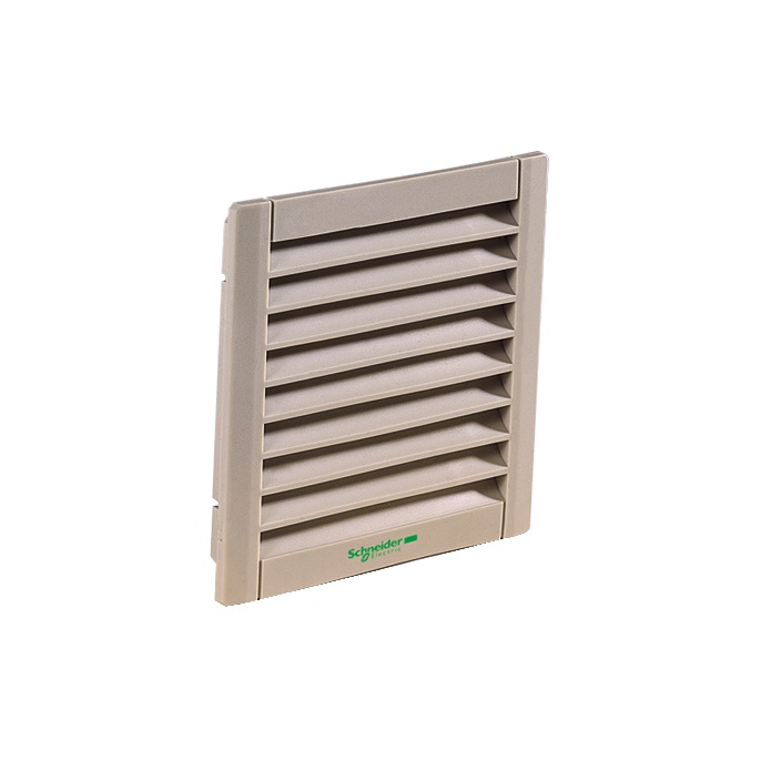 Griglia uscita EMC 150x150mm ABS IP54 per ventola ClimaSys CV protezione armadio