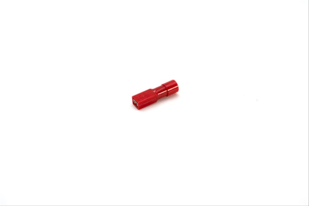 Innesto femmina rosso 2,8x0,8 mm connettore elettrico industriale