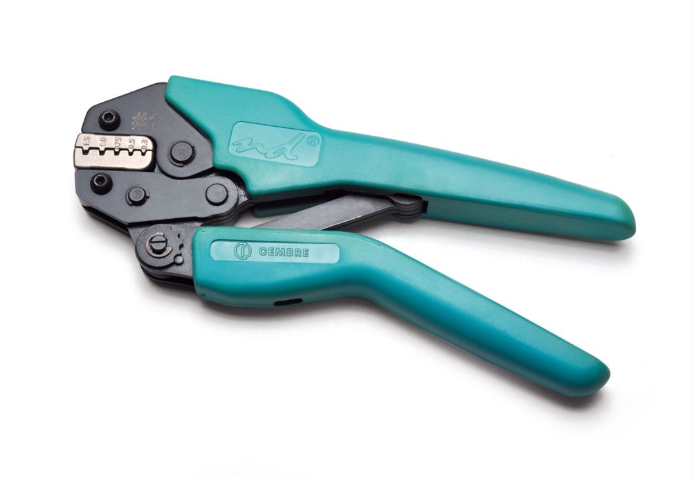 Pinza crimpatrice tubetti 0,3-1,5mmq per installazioni elettriche