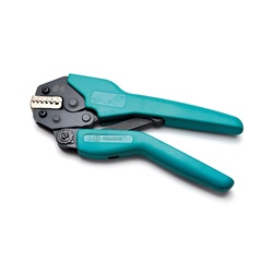 Pinza crimpare tubetti sez.0,5-4,0mmq utensile manuale elettrico