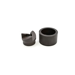 KIT punzone matrice foro tondo 37,2 mm utensili foralamiera foracanali