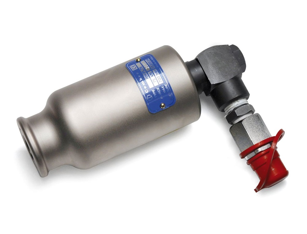 Testa oleodinamica foralamiera 140 mm per acciaio inox e plastica