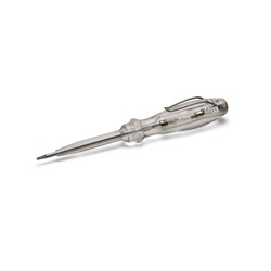Cercafase punta 3 mm lama trasparente 140 mm tester elettrico portatile