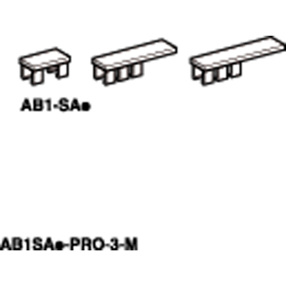Clip di siglatura ad aggancio vuoti - 4,5 x 8.3 mm - Per morsettiera - 