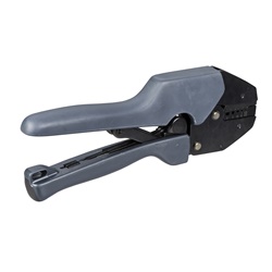Pinza crimpatrice a cricchetto per terminali - cavi da 0,25 a 6 mm²