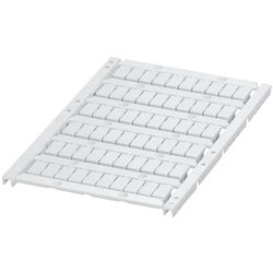 Elemento disiglatura con 6 strisce, 6mm bianca (non stampata), 60 caratteri