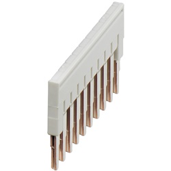 Ponticello 10pt per morsetto 2,5 mm² grigio