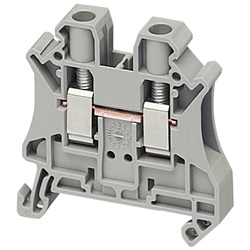 Morsetto vite, 2pt, 6mm² grigio