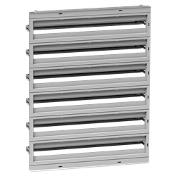 Telaio modulare per cassetta 1000x800 6x40M RAL 7035