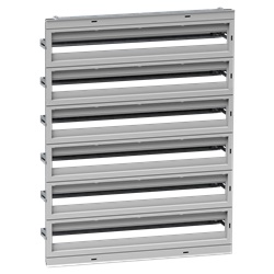 Telaio DLA 760x980 mm acciaio isolante autoestinguente 234 moduli regolabile 40-85 mm per quadri distribuzione