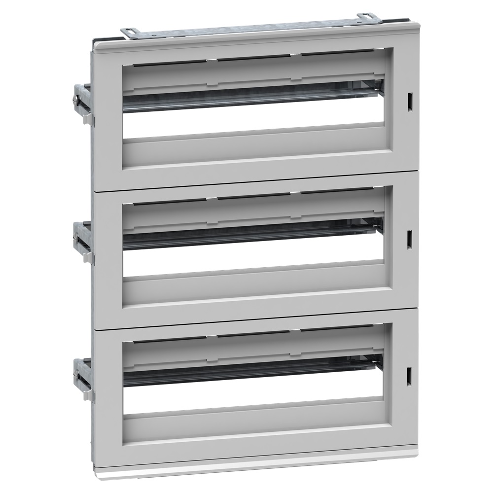 Telaio modulare per cassetta 500x400 3x16M RAL 7035