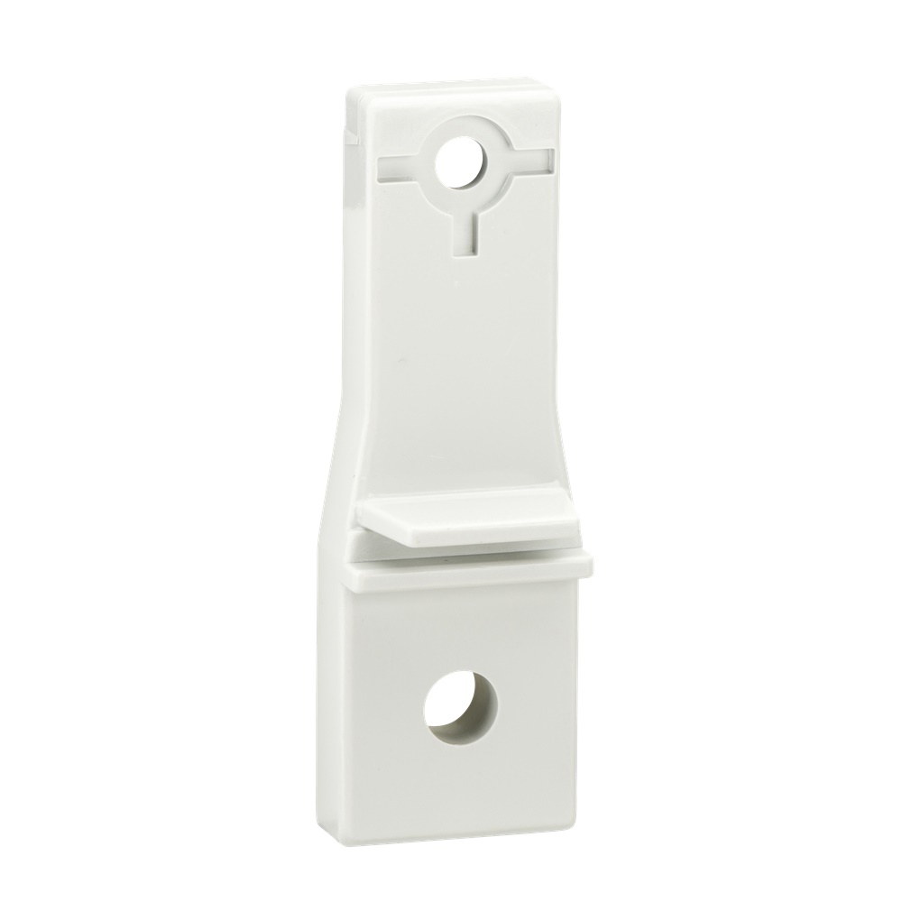 4 staffe in materiale isolante per fissaggio a parete RAL 7035