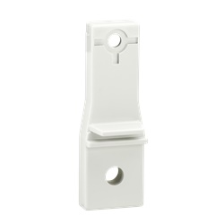 4 staffe in materiale isolante per fissaggio a parete RAL 7035