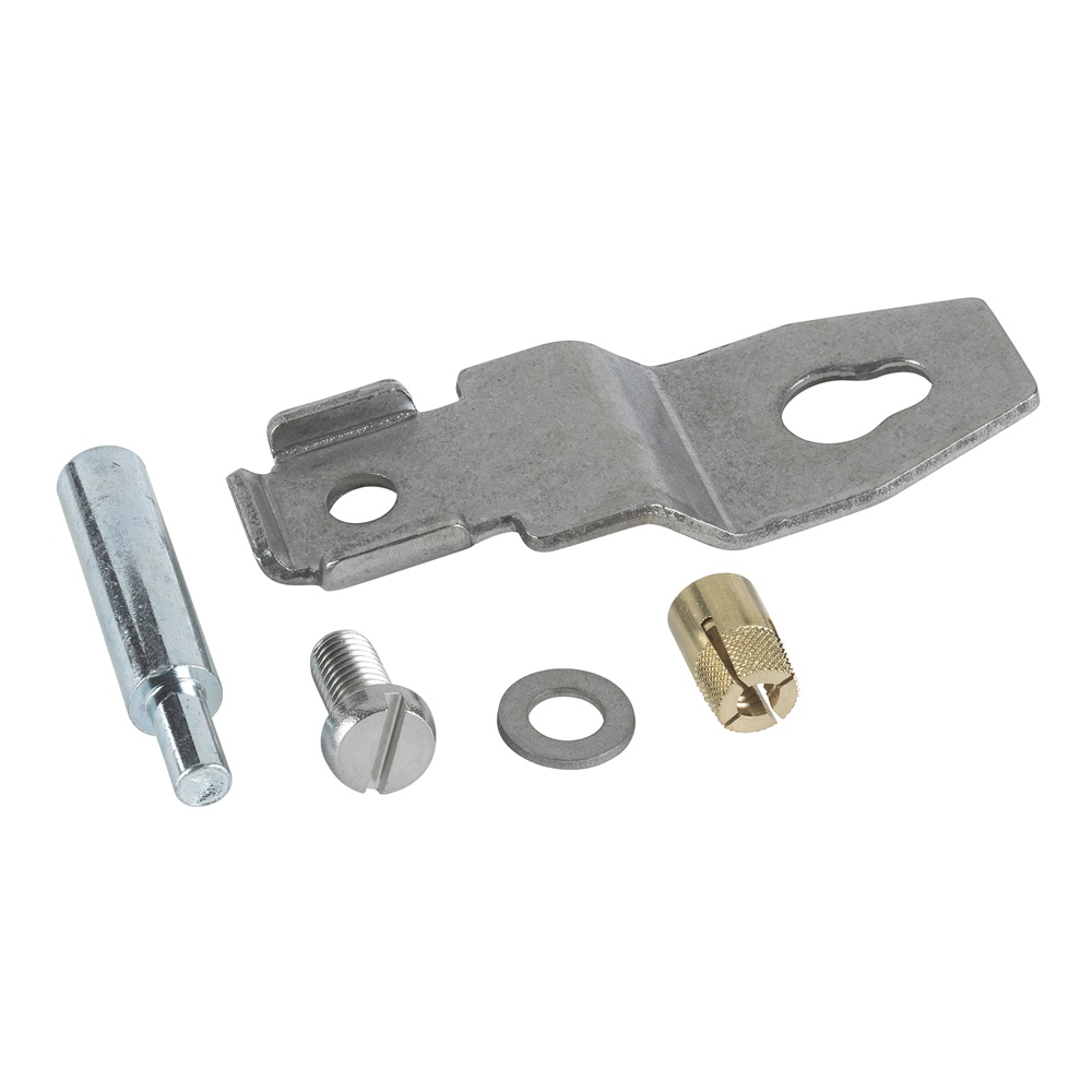 Staffa inox fissaggio parete 4 pezzi supporto armadio PLM multiuso robusto