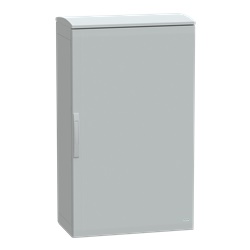 Armadio in poliestere, Thalassa PLA, porta piena, tetto ventilato, 1250x750x420mm, IP44, IK10