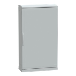 Armadio in poliestere, Thalassa PLA, fondo aperto, tetto ventilato, 1250x750x320 mm, IP44, IK10