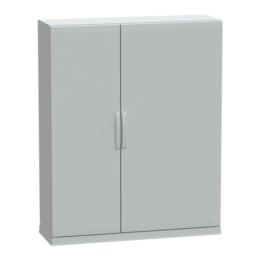 Armadio in poliestere, Thalassa PLA, porta piena, fondo aperto, 1500x1250x420mm, IP54, IK10