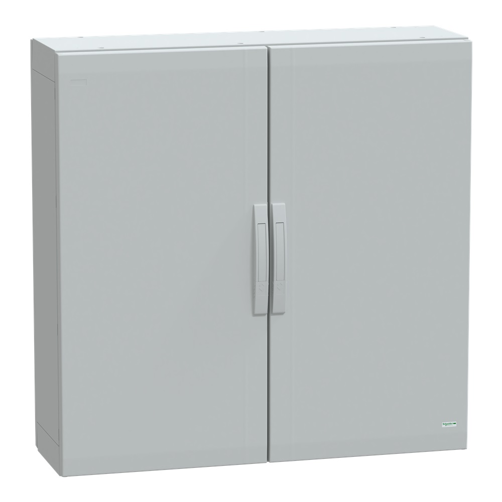 Armadio in poliestere, Thalassa PLA, porta piena, totalmente chiuso, 1000x1000x320mm, IP65, IK10