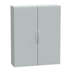 Armadio in poliestere, Thalassa PLA, porta piena, totalmente chiuso, 1250x1000x320mm, IP65, IK10