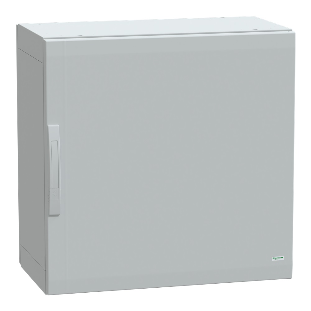 Armadio in poliestere, Thalassa PLA, porta piena, totalmente chiuso, 750x750x420mm, IP65, IK10