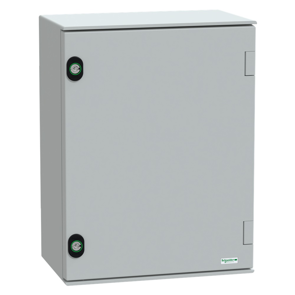 Armadio elettrico PanelSeT PLM poliestere rinforzato IP66 IK10 430x330x200 mm montaggio a parete