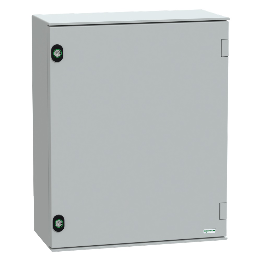 Armadio monoblocco in poliestere rinforzato 530x430x200 mm IP66 IK10 montaggio a parete