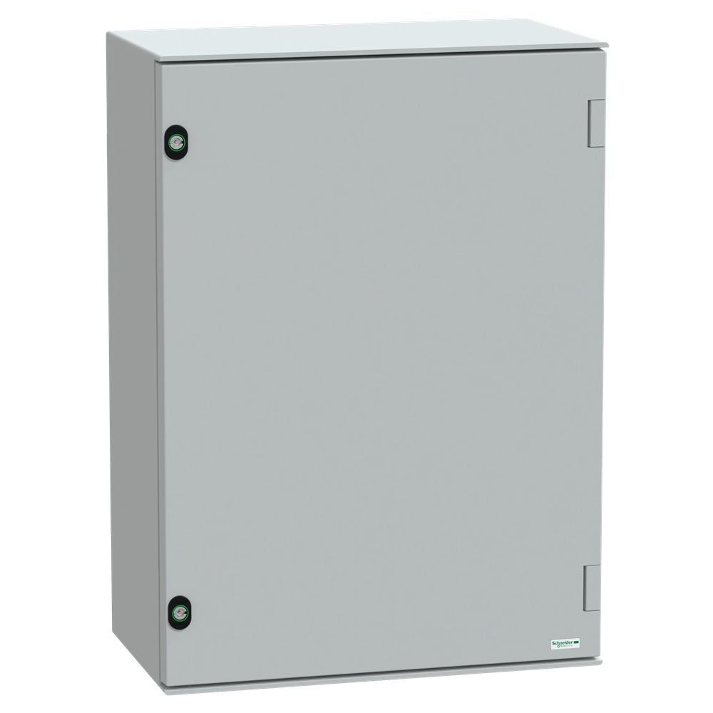 Armadio elettrico poliestere monoblocco 747x536x300 mm IP66 IK10 montaggio parete resistente fuoco