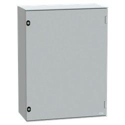 Contenitore poliestere rinforzato fibra vetro 847x636x300 mm IP66 IK10 montaggio parete per installazioni elettriche