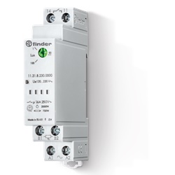 Crepuscolare DIN 17,5mm 1NO 16A controllo luminosità residenziale-industriale