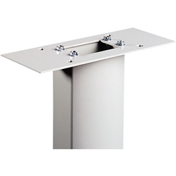 Piastra adattamento metallo dimensioni 400x200/250 mm uso industriale