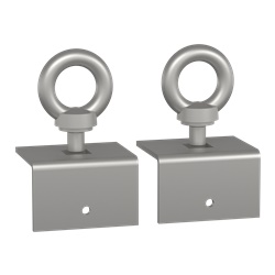 Golfari sollevamento zincati M8 set 2 pezzi per trasporto suite PanelSeT CRN S3D carico 200 kg
