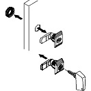 Chiave/maniglia 220 - Spacial CRN