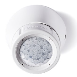 Rilevatore movimento IR soffitto 1NO 10A 350 lux interno