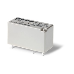 Mini relè per circuito stampato 1 contatto, 12 A DC 12 V A prova di flussante (RT II) 