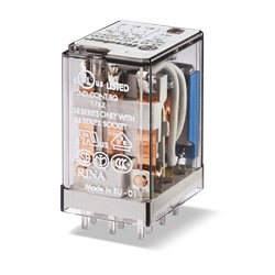Relè industriale AC (50/60Hz) 230 V AgNi Standard 