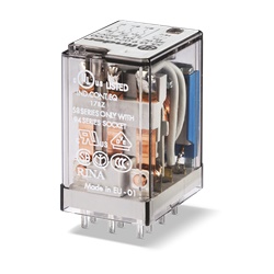 Relè industriale DC 24 V AgNi Standard
